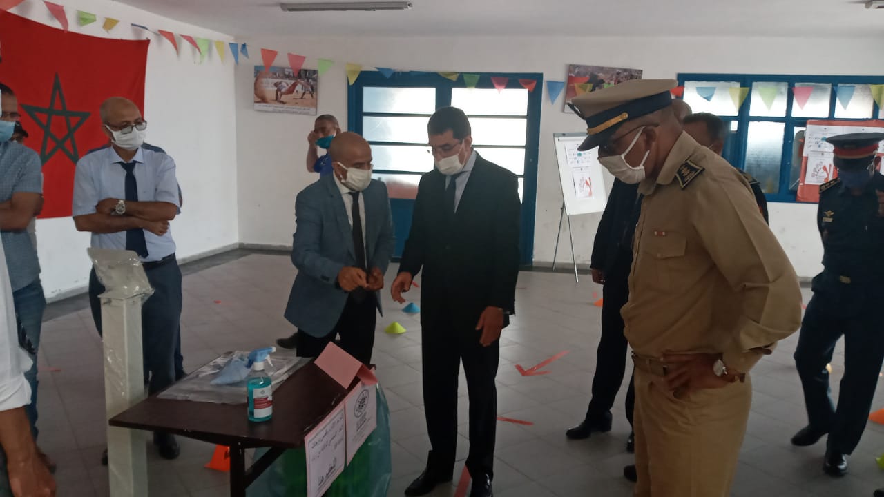 بالصور.. السلطات العاملية والتربوية تتفقد بالجديدة مراكز إجراء امتحانات الباكالوريا