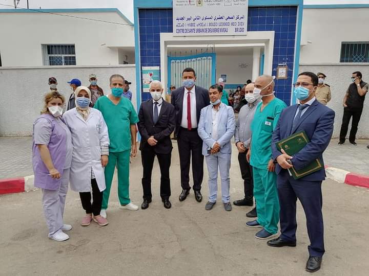 وزير الصحة في زيارة مفاجئة للمركز الصحي بمدينة البئر الجديد