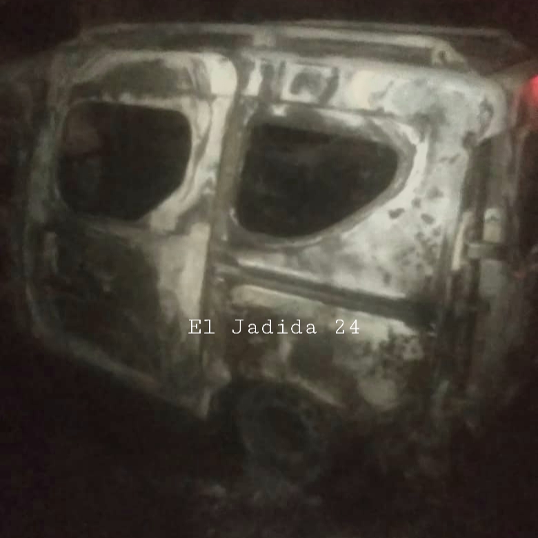 احتراق سيارة شاب في حي المنار بالجديدة والشرطة تحقق في فرضية الفعل الإجرامي