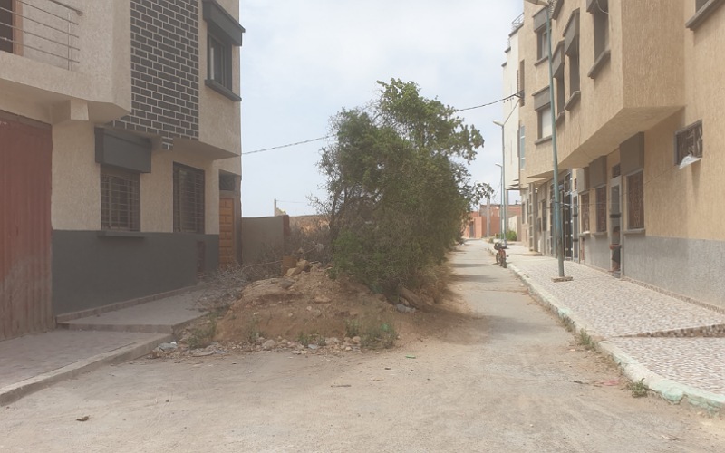 سكان تجزئة النخيل في حي المطار بالجديدة يطالبون برفع الضرر من صاحب تجزئة مجاورة