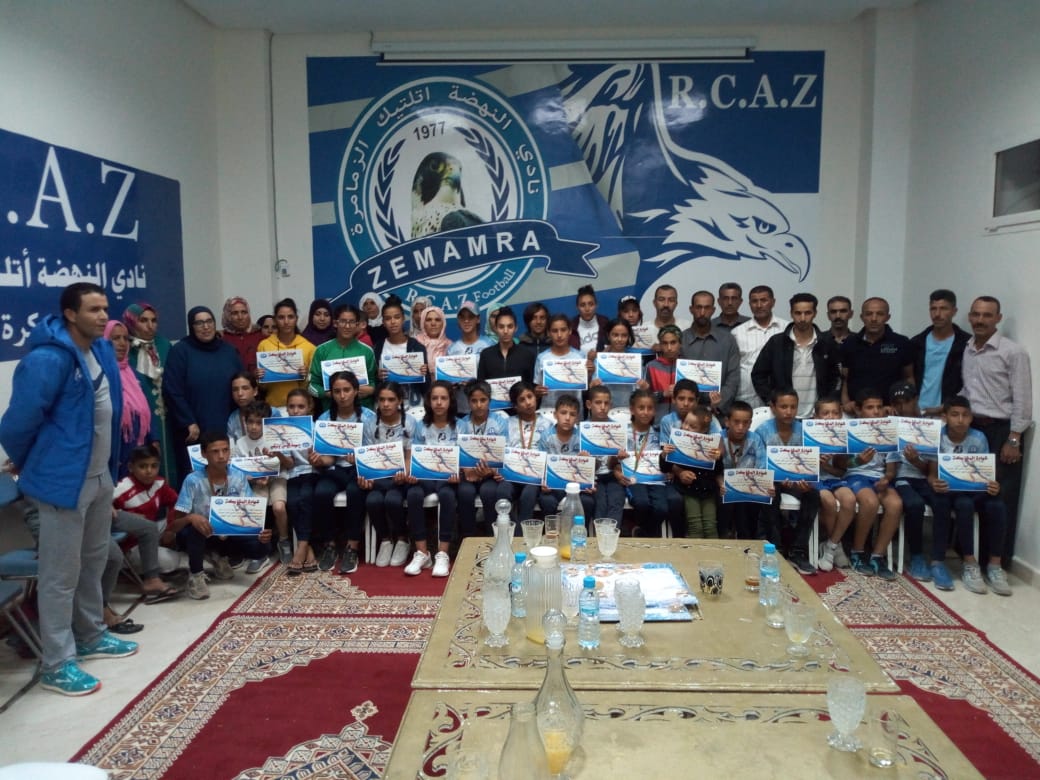 نهضة الزمامرة لألعاب القوى ينظم وقفة احتجاجية