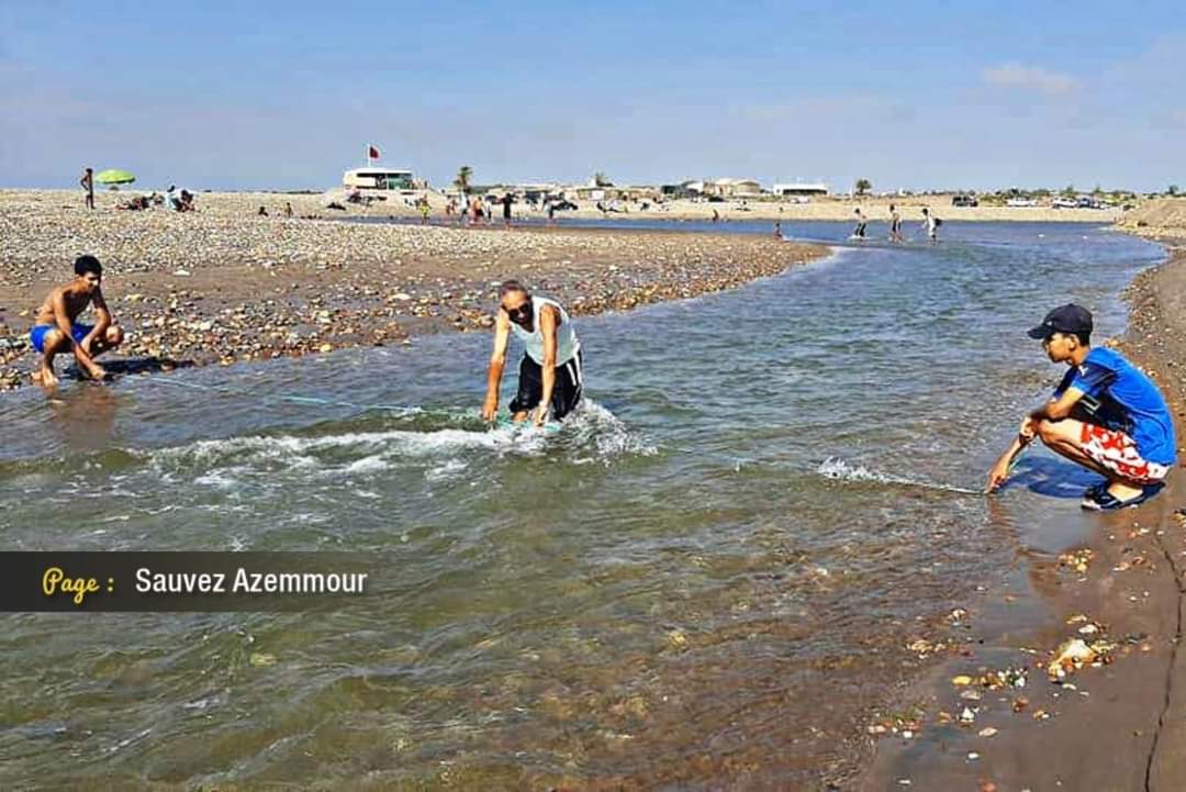 انسداد مصب نهر أم الربيع بأزمور .. وزارة التجهيز والنقل واللوجستيك والماء توضح