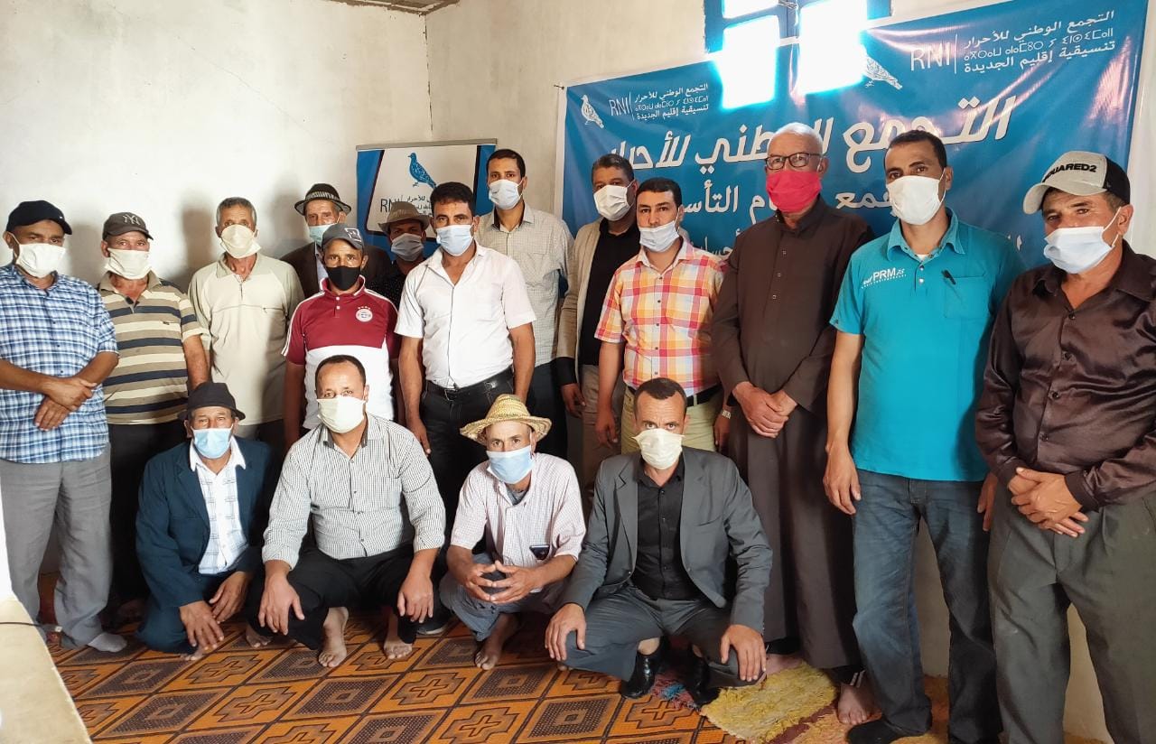 الأحرار يواصل توسيع فروعه بإقليم الجديدة ويؤسس فرعا محليا بجماعة سي احساين بن عبد الرحمان
