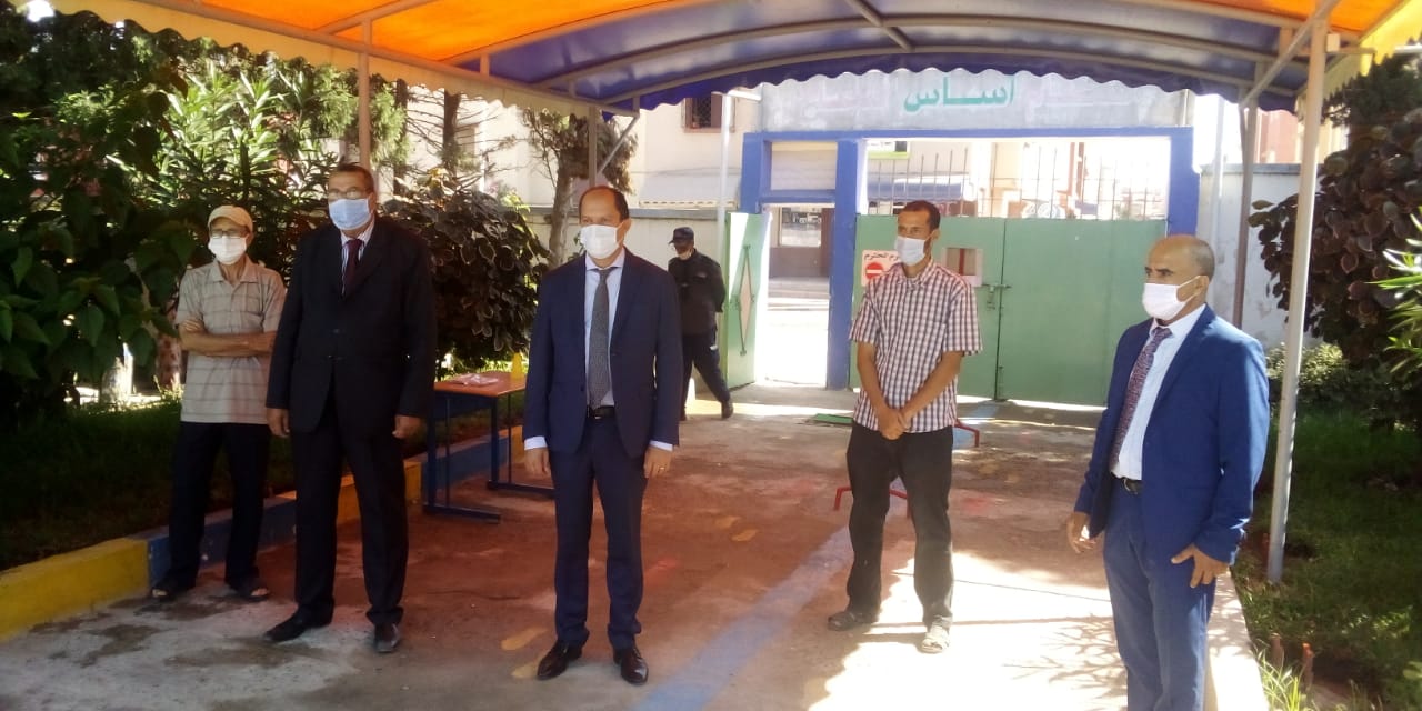 مدير أكاديمية جهة الدار البيضاء سطات في زيارة تفقدية لمؤسسات تعليمية بإقليم الجديدة