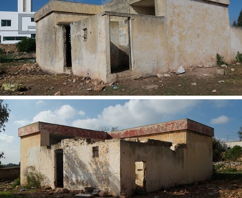 جماعة اولاد احمدان تشرع في بناء حمام وفرن على أنقاض بنايات تابعة لوزارة الصحة