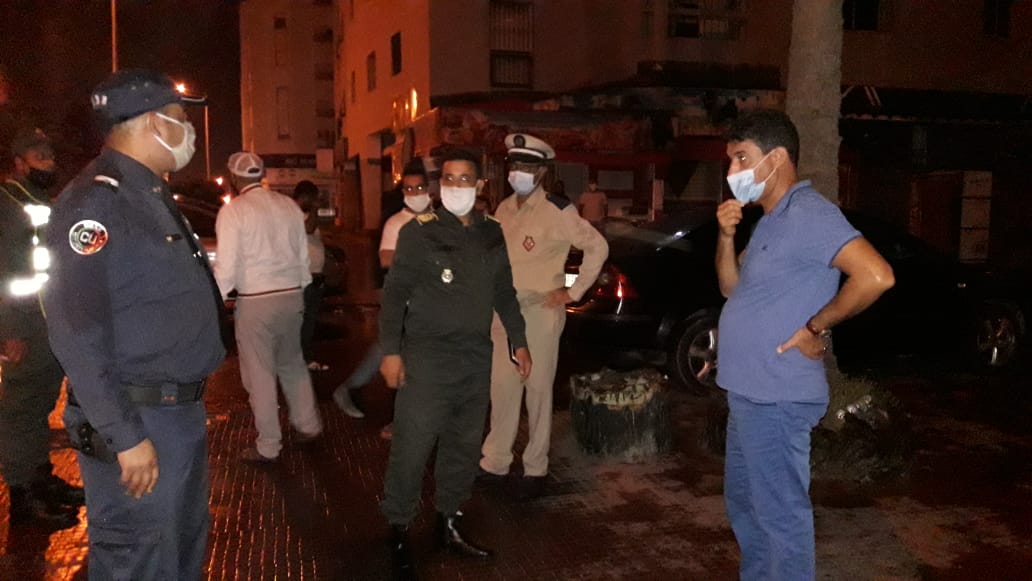 السلطات المحلية والشرطة الادارية تشن حملة بالجديدة لتنفيذ قرارات الاغلاق الصادرة عن السلطات الإقليمية