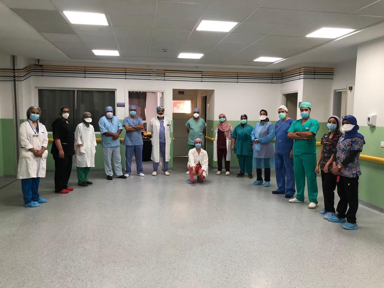 87 مستفيدا من الحملة الطبية لإزالة ''الجلالة'' بمستشفى الجديدة بمشاركة أطباء من القطاع الخاص