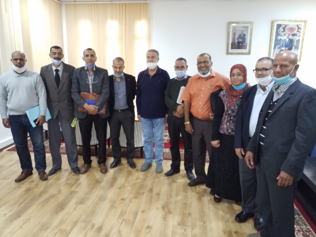 نقابة الCDT بعمالة الجديدة تجتمع برئيس المجلس الإقليمي لمناقشة مشاكل الموظفين العالقة