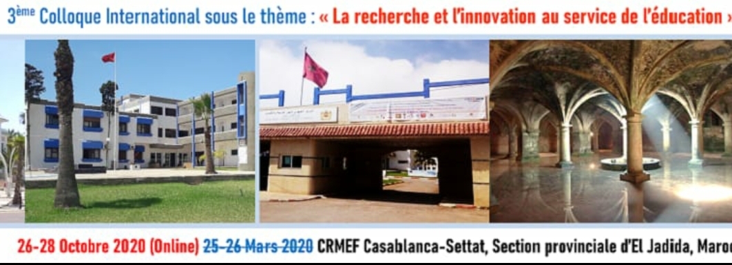 مشاركة عالمية في ندوة دولية عن بعد لمركز مهن التربية و التكوين بالجديدة