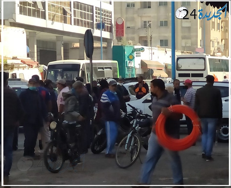 حافلة لنقل المسافرين تدهس ''كورتيي'' قرب المحطة الطرقية للجديدة