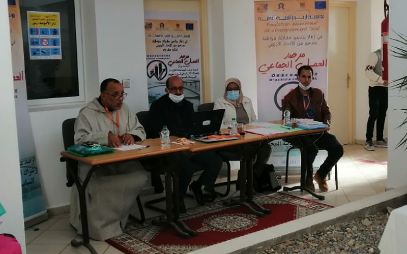 أزمور : ورشة التكوينية حول موقع الشباب في السياسات العمومية المحلية