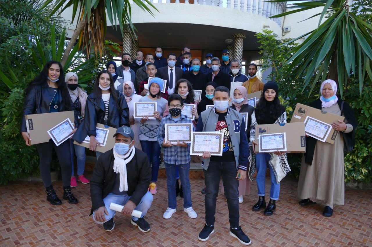 تتويج الفائزين في جائزة مولاي عبد الله أمغار للمبدعين الشباب