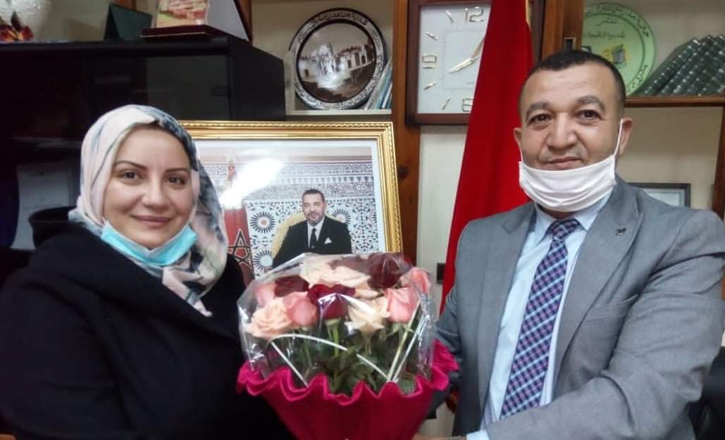 ابنة الجديدة ذ. هاجر بوطافي تفوز بالجائزة الدولية ضمن أفضل معلمي العالم the best teacher