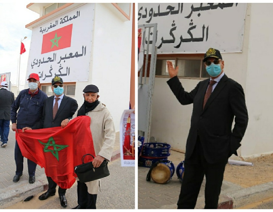 يوسف الزاهيدي يترأس وفدا من الجامعة الملكية المغربية لسباق السيارات لزيارة معبر الكركرات