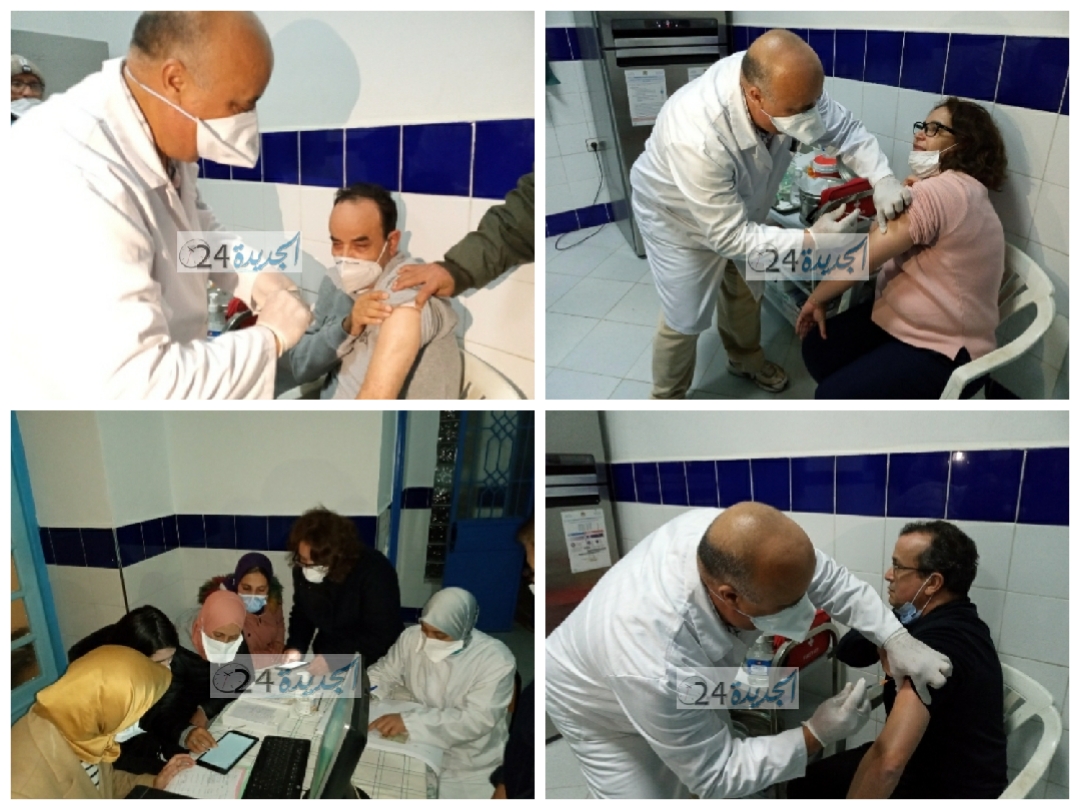 سيدي بنور انطلاق حملة التلقيح ضد فيروس كورونا المستجد
