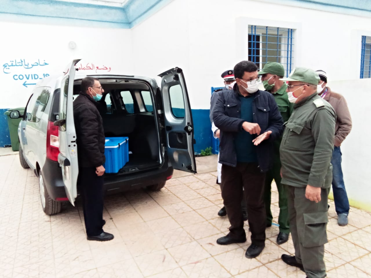 بالصور..  انطلاق عملية التلقيح لمحاربة كوفيد 19 بجماعة سيدي علي بنحمدوش