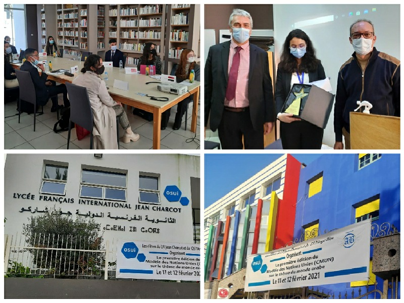 لجن هيأة الأمم المتحدة تعقد جلسات محاكاة ماراطونية حول أوضاع العالم العربي بمدينة الجديدة