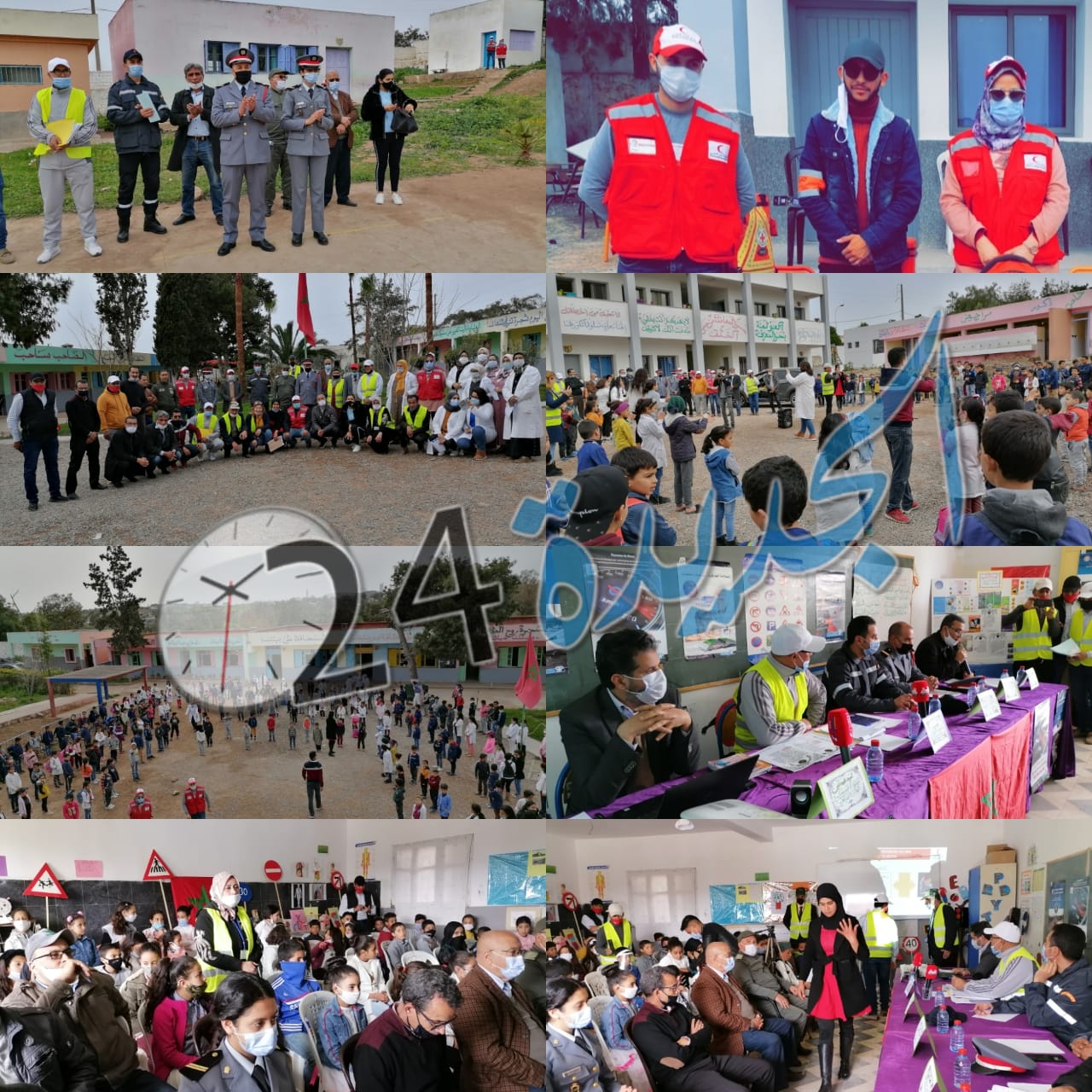 مدرسة سيدي علي تحتفي باليوم الوطني للسلامة الطرقية