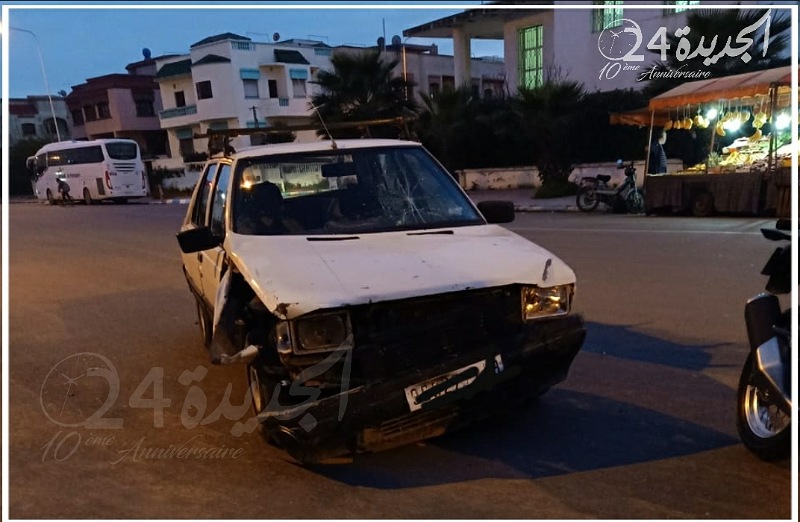 اعتقال سائق سيارة في حالة سكر طافح صدم مجموعة من المواطنين في الشارع العام بالجديدة