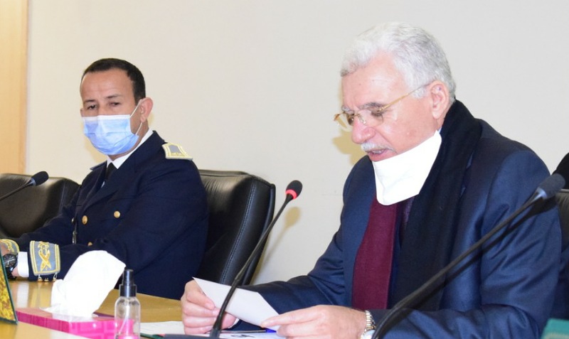 عامل سيدي بنور الحسن بوكوطة يشرف على تنصيب رشيد الهاشكة رئيسا جديدا لدائرة سيدي بنور