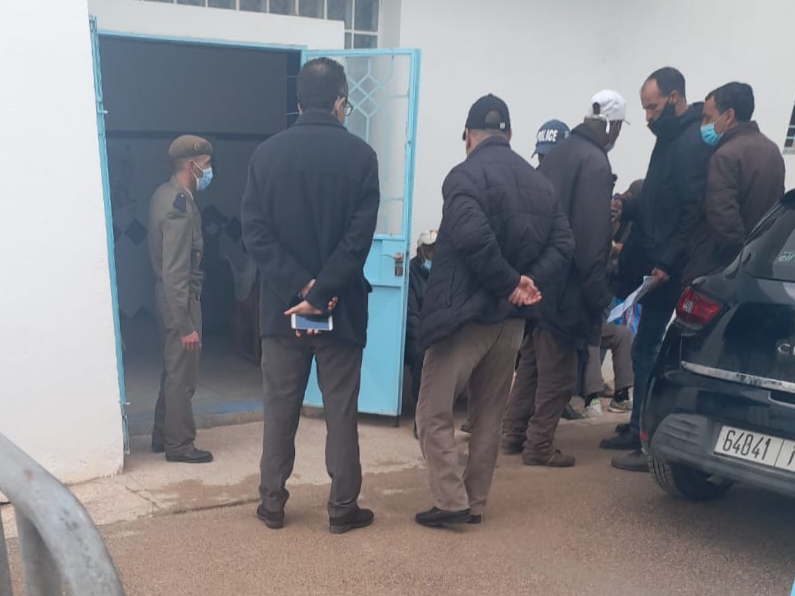 انخراط واسع في الحملة الوطنية  للتلقيح بجماعة اولاد غانم بإقليم الجديدة