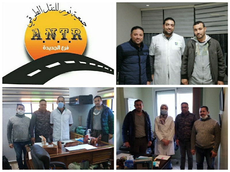 جمعية نور للنقل الطرقي توقع اتفاقيات شراكة مع مجموعة من الاطباء الأخصائيين بالجديدة