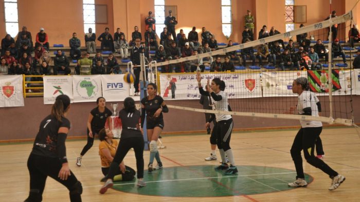 الدفاع الجديدي لكرة الطائرة إناث يخسر في نهائي كأس العرش أمام الجيش الملكي