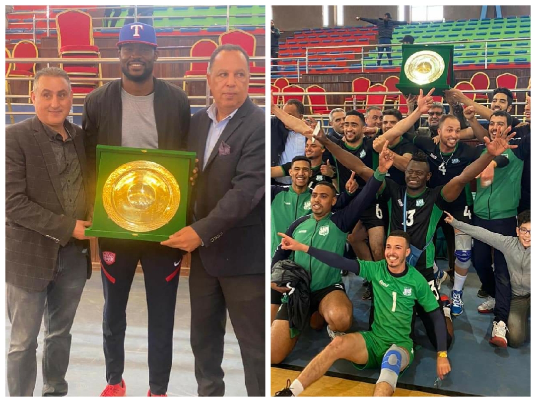 الدفاع الجديدي لكرة الطائرة ذكور يفوز ببطولة القسم الأول ويحقق الصعود للقسم الممتاز