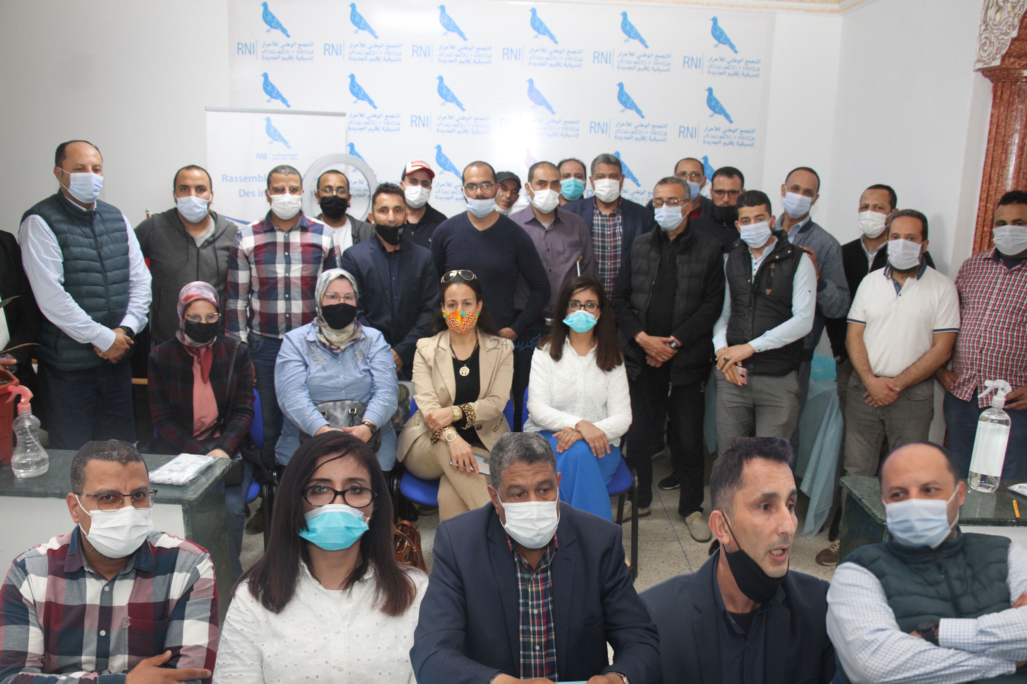 بالصور ... اشرف العمري رئيسا لهيئة المتصرفين والأطر الإدارية التجمعية بالجديدة