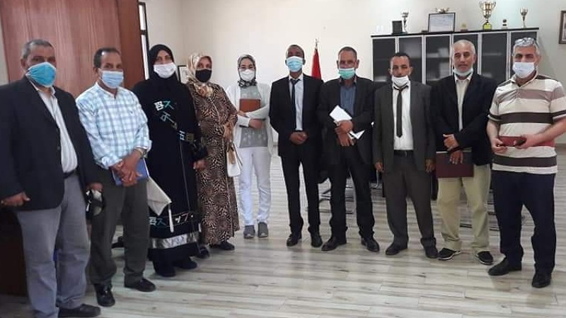 المدير الإقليمي للتعليم بالجديدة يلتقي بمكتب فيدرالية جمعيات أمهات واباء وأولياء التلاميذ