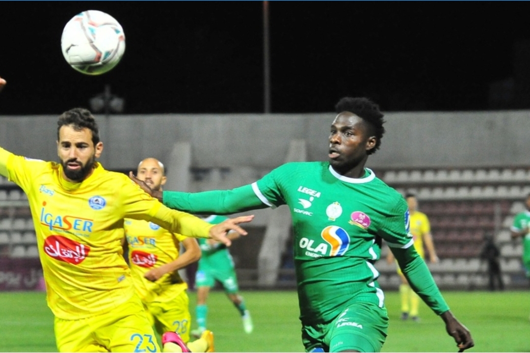 التعادل الايجابي يحسم مباراة نهضة الزمامرة ضد الرجاء البيضاوي