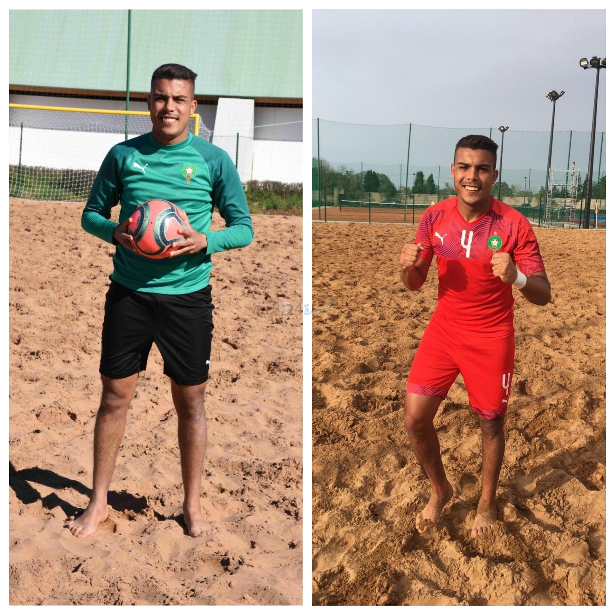 اللاعب كمال ياسن ضمن لائحة المنتخب الوطني في كاس إفريقيا لكرة القدم الشاطئية