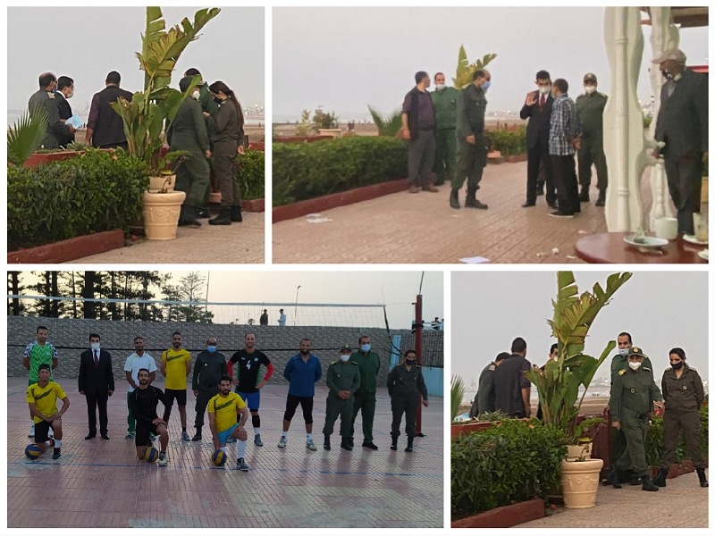 عامل إقليم الجديدة يقوم بزيارة تفقدية لشاطىء وكورنيش الجديدة