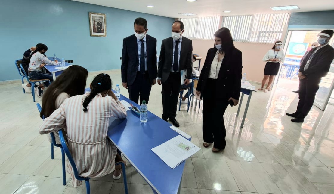 بالصور.. السلطات التربوية المركزية والجهوية تتابع إجراء امتحانات البكلوريا بجهة الدارالبيضاء سطات