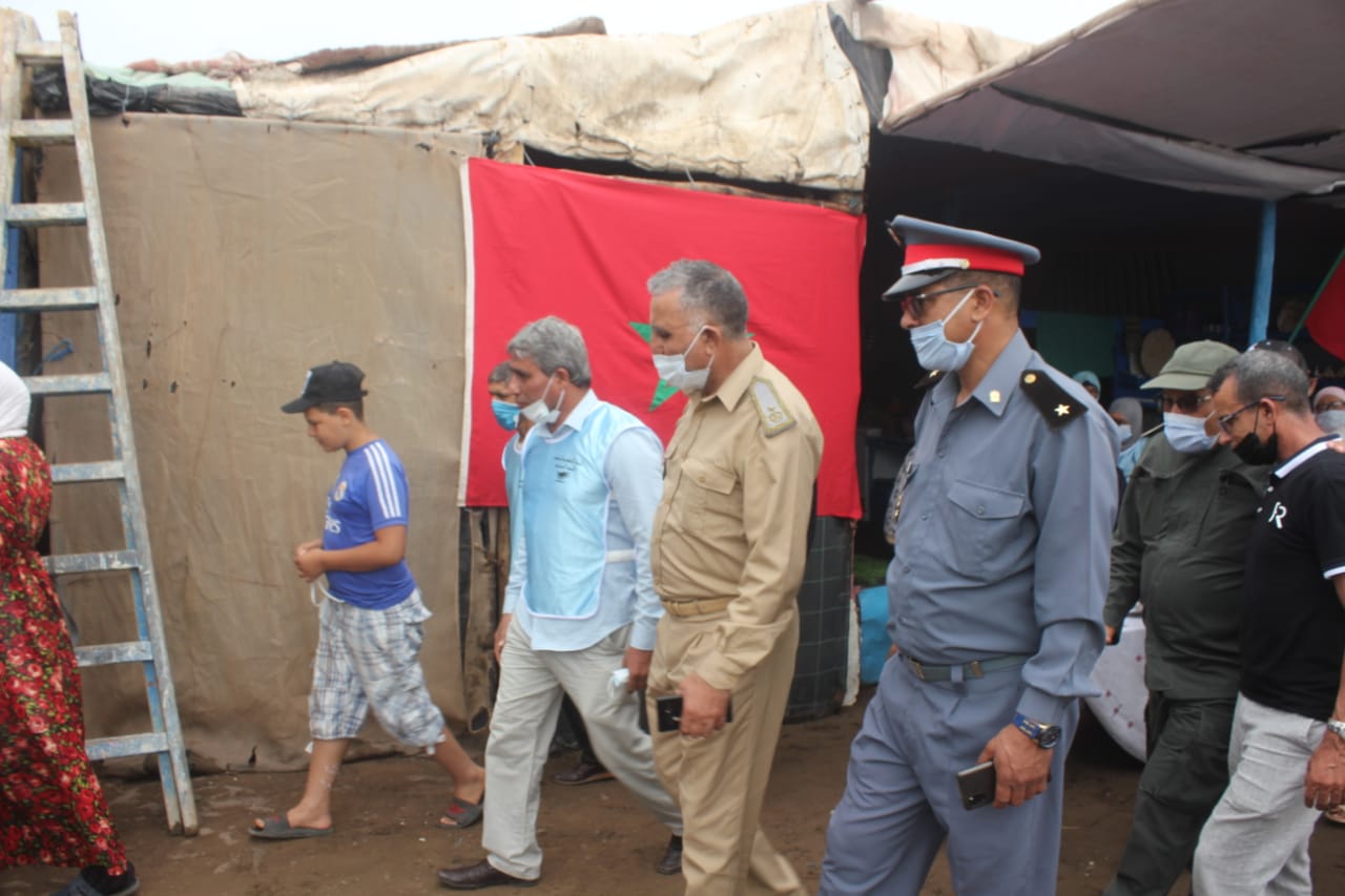 بالصور.. السلطات تعيد الرواج التجاري لمقاهي ومحلات شاطىء للا عائشة البحرية قرب آزمور