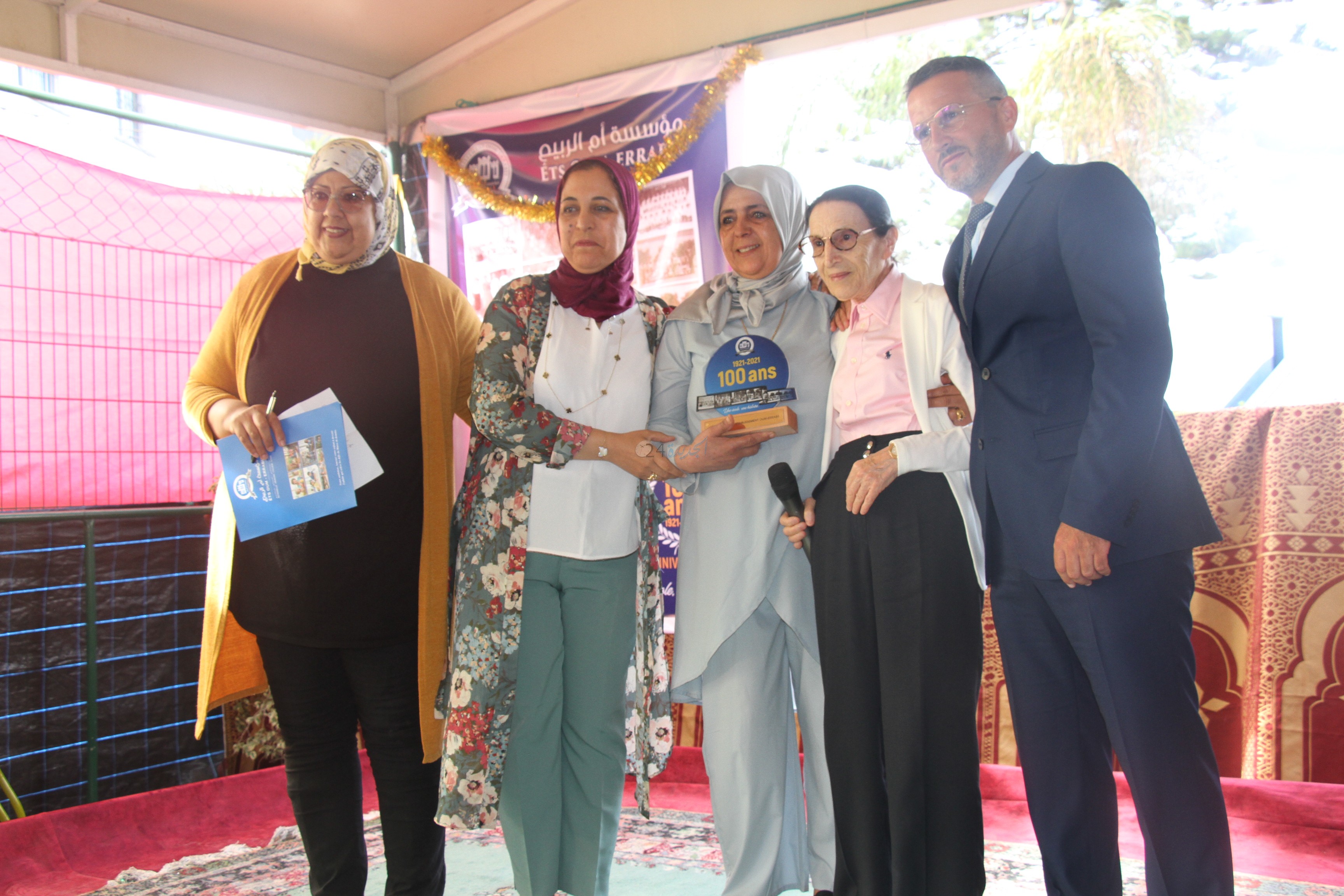 شاهد.. مؤسسة أم الربيع للتعليم الخاص بالجديدة تحتفل بمرور قرن على تأسيسها