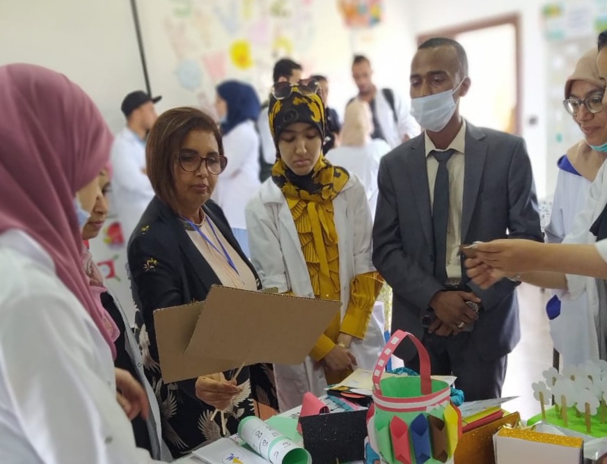 معرض الانتاجات الديداكتيكية يستهوي زوار المركز الإقليمي لمهن التربية والتكوين بالجديدة