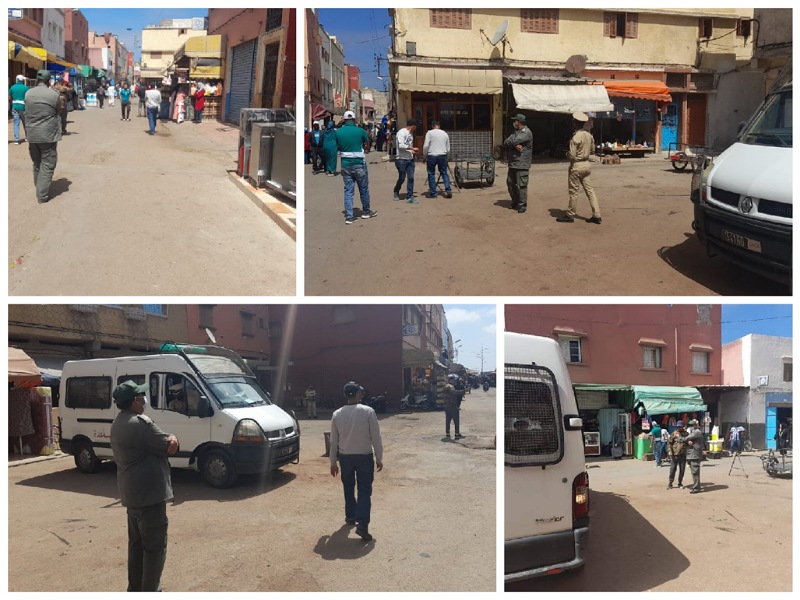 حملة واسعة للسلطات المحلية بآزمور من أجل تحرير الملك العمومي