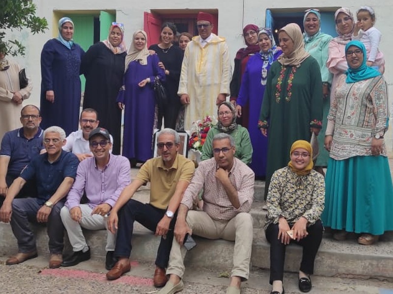 مجموعة مدارس المجاهدين بالحوزية تحتفي بالأستاذ المصطفى الحنديري المحال على التقاعد