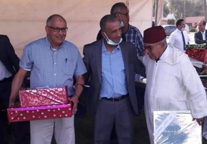 الجديدة: الاحتفاء بأيقونة الادارة التربوية  حسن قيشي إثر إحالته على التقاعد