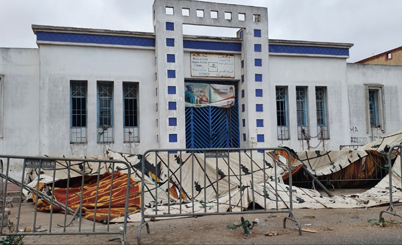 فوضى وإستياء المواطنين من خدمات مركز التلقيح السعادة الثالثة بالجديدة