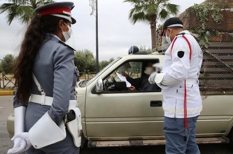 درك الوليدية يعتقل 14 شخص بتهمة إحداث الفوضى وخرق حالة الطوارئ الصحية