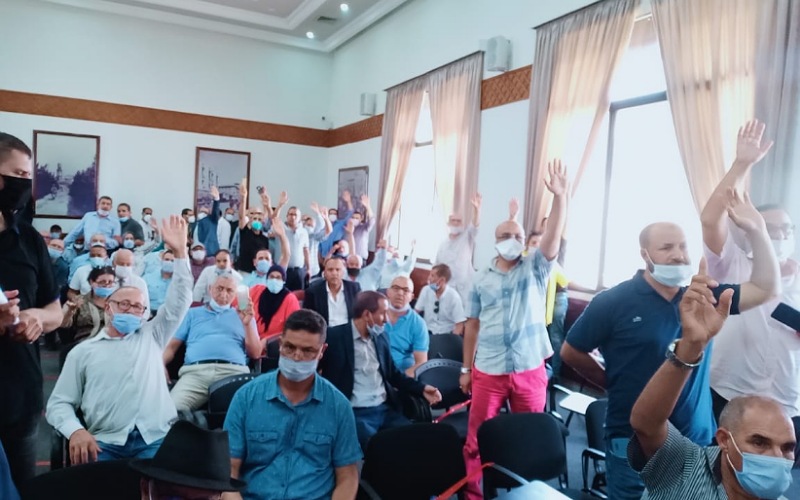 انتخاب الاستقلالي حسن البركاني رئيسا للغرفة الجهوية للتجارة والصناعة والتجمعي رفيق بناصر نائبا له