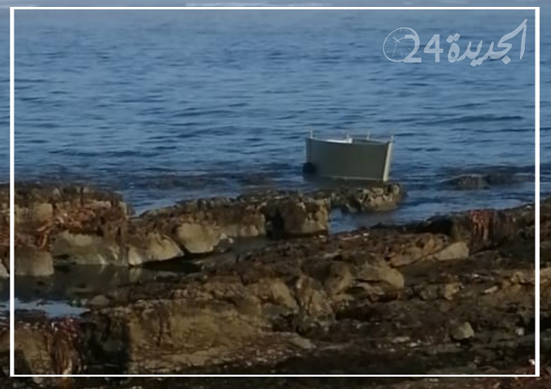 بالصور.. العثور على قارب بعجلتين مطاطيتين على الشاطىء الصخري بالجديدة