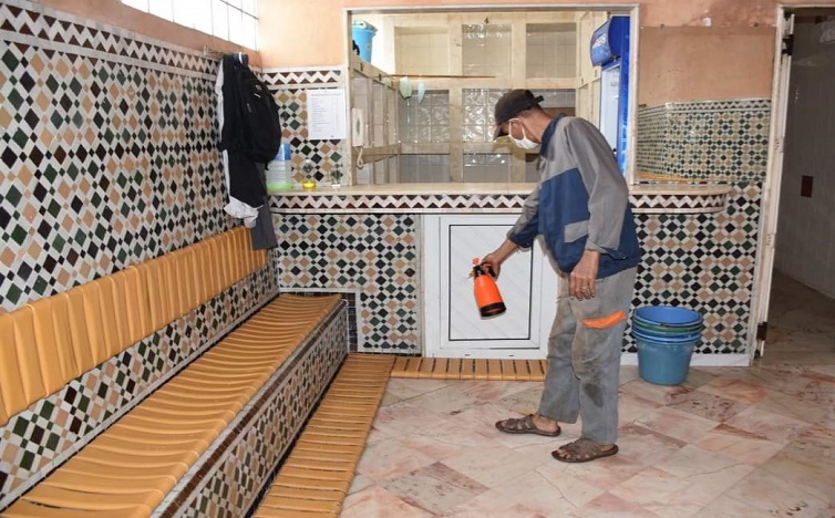 الجديدة : نقابة مهنيي الحمامات بجهة البيضاء سطات تطالب الحكومة بدعم العاملين واسرهم الذين يعانون التجويع