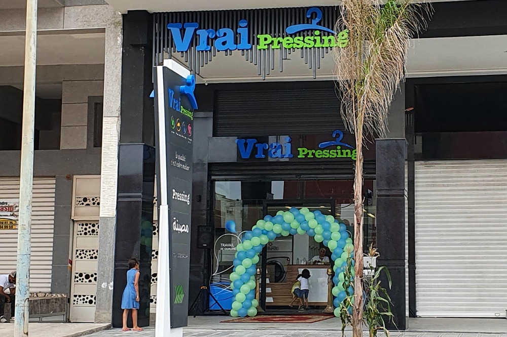 بالصور.. مصبنة VRAI PRESSING تفتتح ثاني فرع لها بالجديدة بشارع جبران خليل جبران