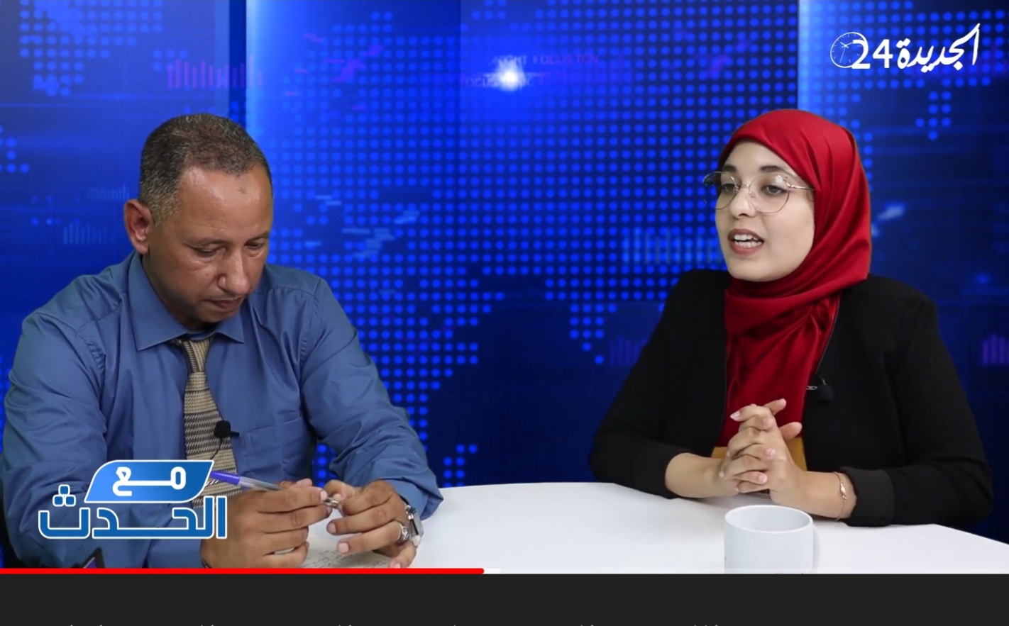 مرشحي اللائحة الجهوية لحزب المجتمع الديمقراطي في ضيافة الجديدة 24