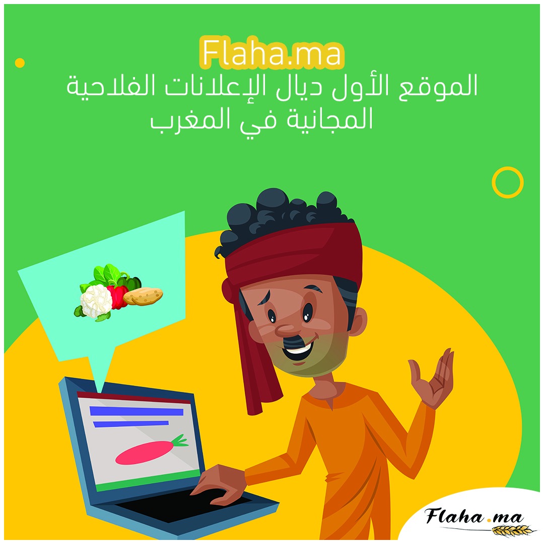 يحمل اسم Flaha.ma.. شباب من الجديدة يطلقون أول موقع الكتروني بالمغرب مختص في الإعلانات الفلاحية