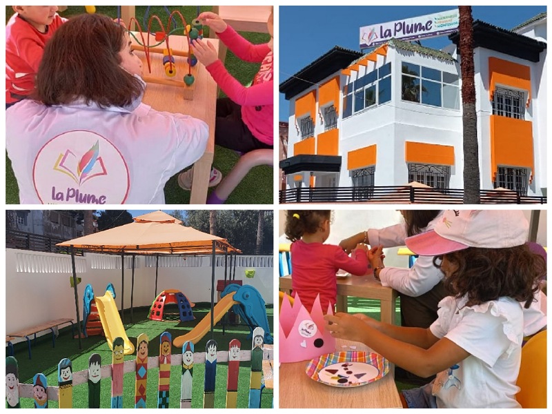 مؤسسة La Plume الخاصة بالجديدة تنظم أبوابها المفتوحة وإعجاب الآباء بمرافق المؤسسة ونظامها التربوي
