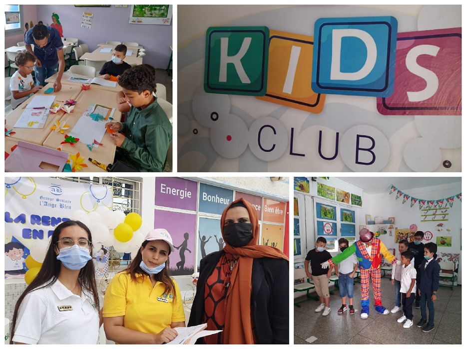 بالصور.. افتتاح نادي ''KIDS''بمؤسسة الملاك الأزرق الخصوصية بالجديدة